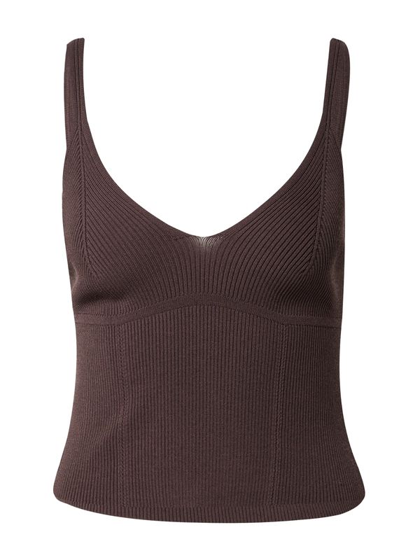 Guido Maria Kretschmer Women Guido Maria Kretschmer Women Top s naramenicama 'Jasmin'  kestenjasto smeđa