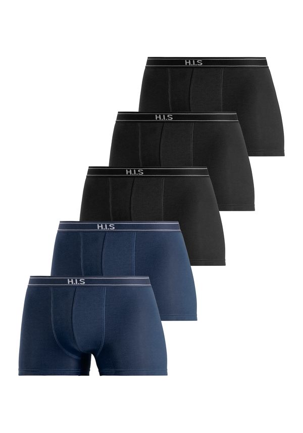 H.I.S H.I.S Bokserice  plava / crna / bijela