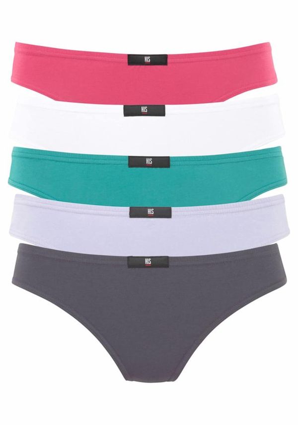 H.I.S H.I.S Tanga gaćice  tirkiz / opal / tamo siva / roza / bijela