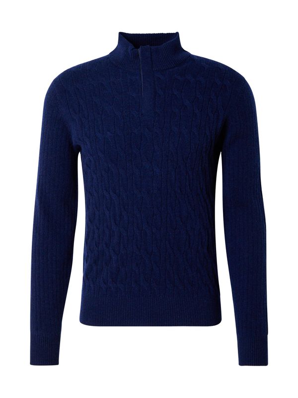 Hackett London Hackett London Pulover  tamno plava