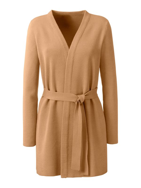 heine heine Kardigan  boja devine dlake (camel)