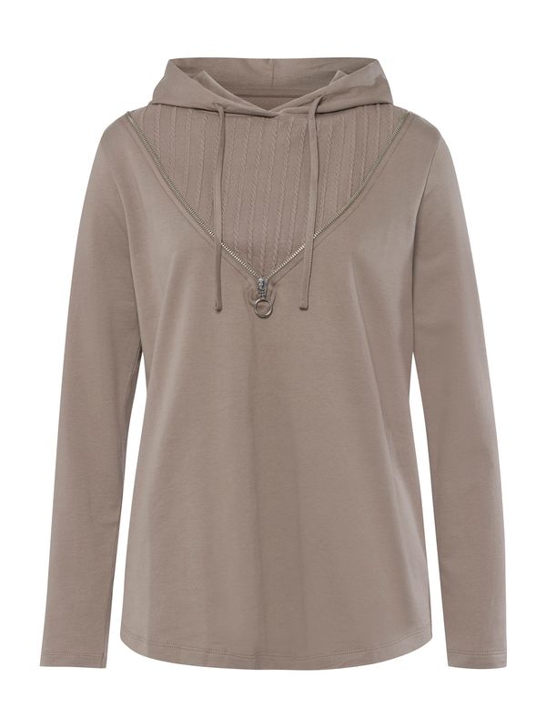 heine heine Sweater majica  taupe siva