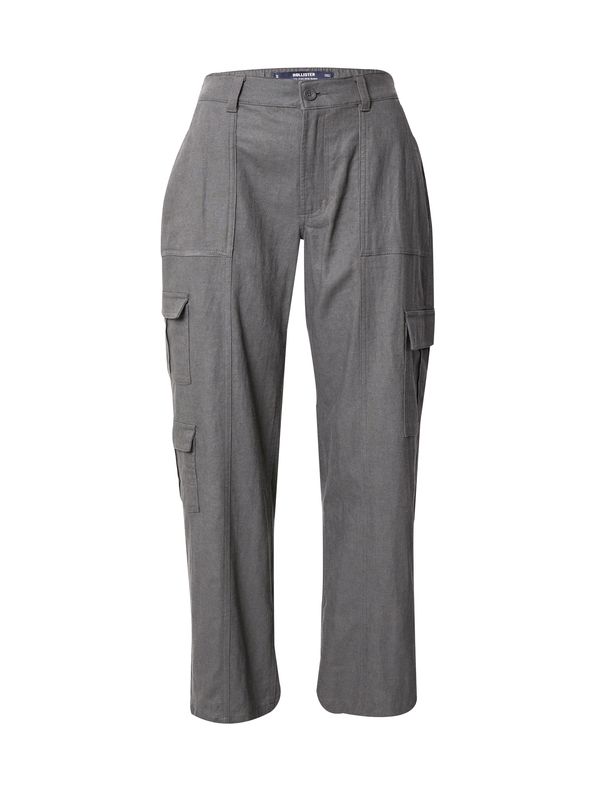 HOLLISTER HOLLISTER Cargo hlače  siva