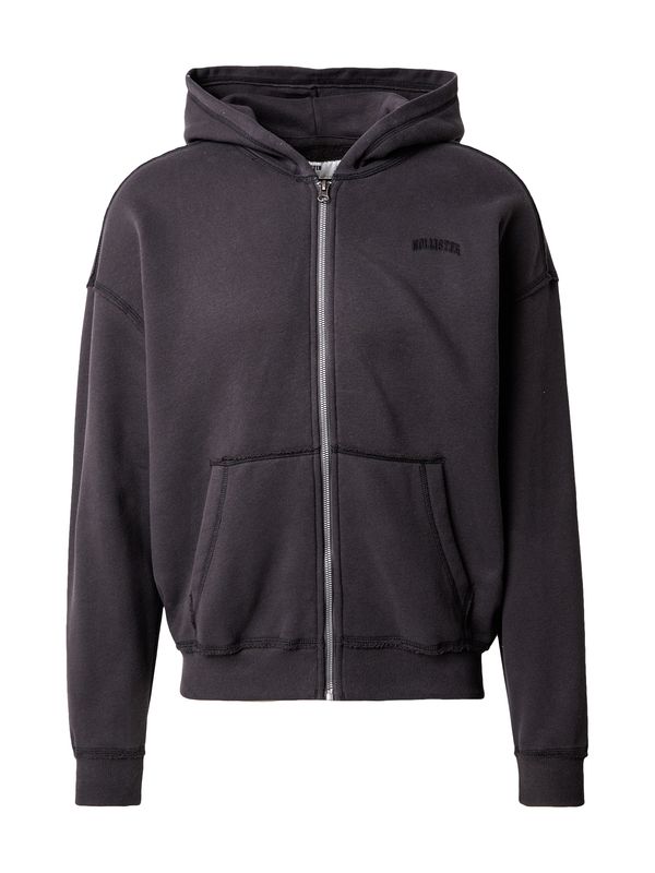 HOLLISTER HOLLISTER Gornji dio trenirke  crna