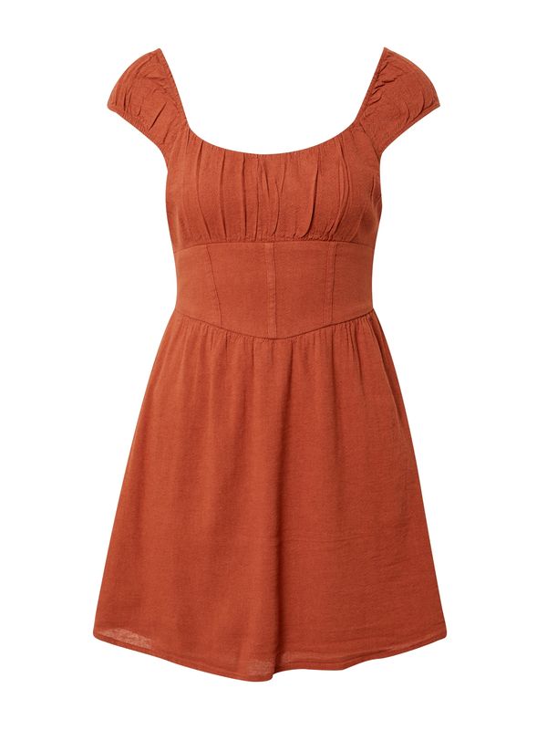 HOLLISTER HOLLISTER Haljina 'EMEA'  hrđavo smeđa