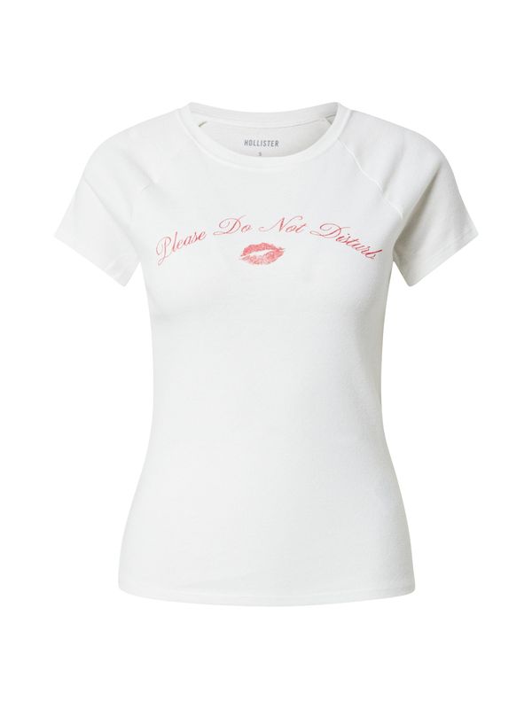 HOLLISTER HOLLISTER Majica 'CHASE'  boja pijeska / svijetlocrvena