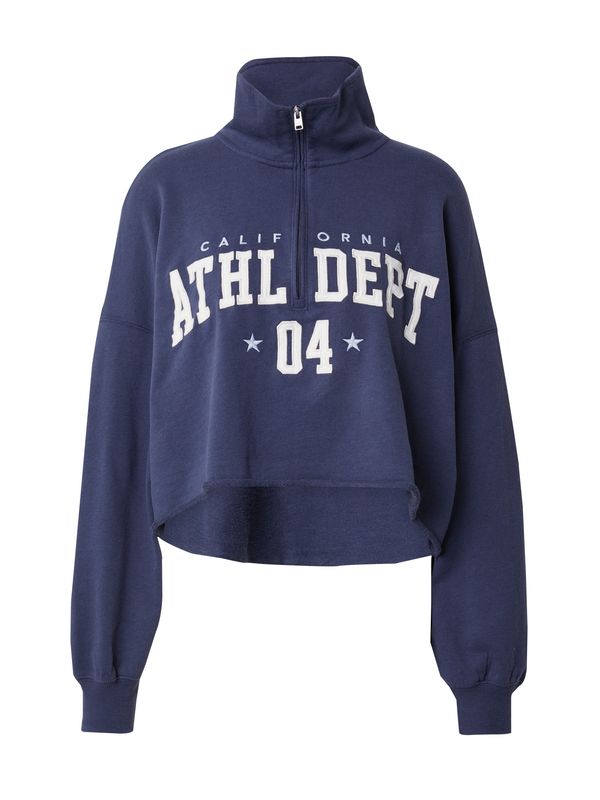 HOLLISTER HOLLISTER Sweater majica  mornarsko plava / bijela