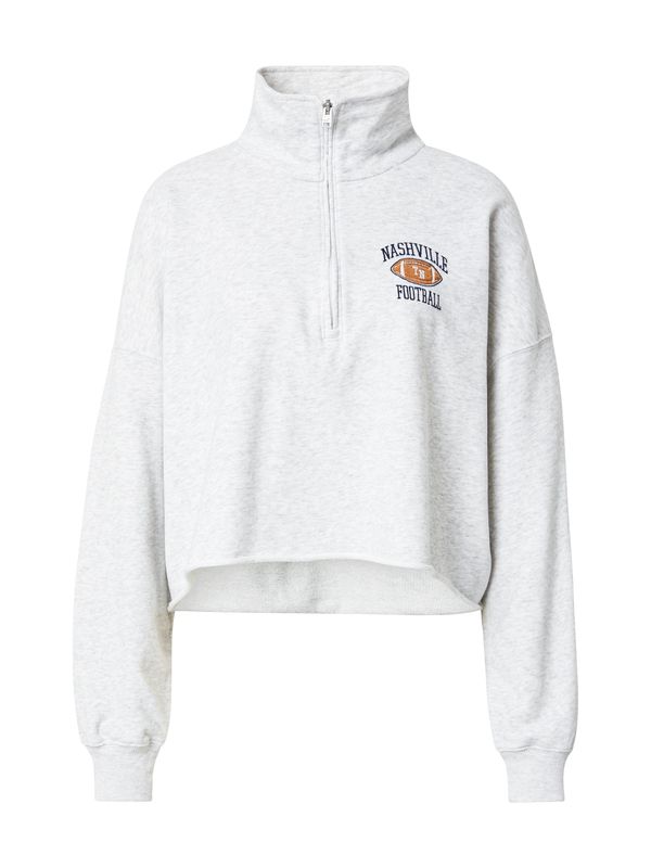 HOLLISTER HOLLISTER Sweater majica  mornarsko plava / karamela / svijetlosiva