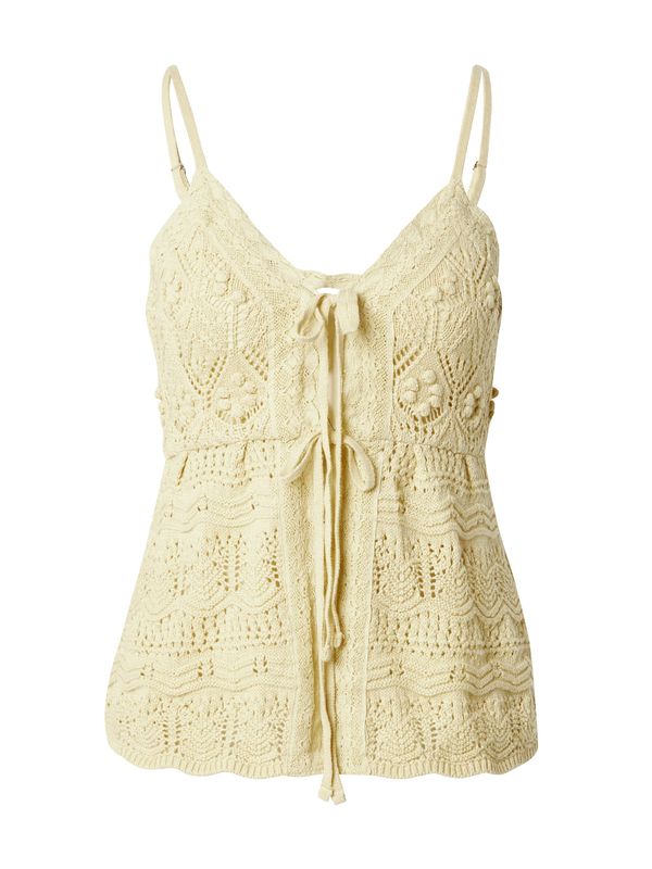 HOLLISTER HOLLISTER Top s naramenicama  svijetložuta
