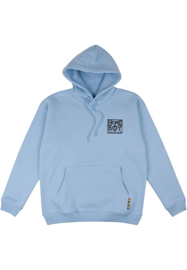HOMEBOY HOMEBOY Sweater majica 'Old School'  svijetloplava / crna
