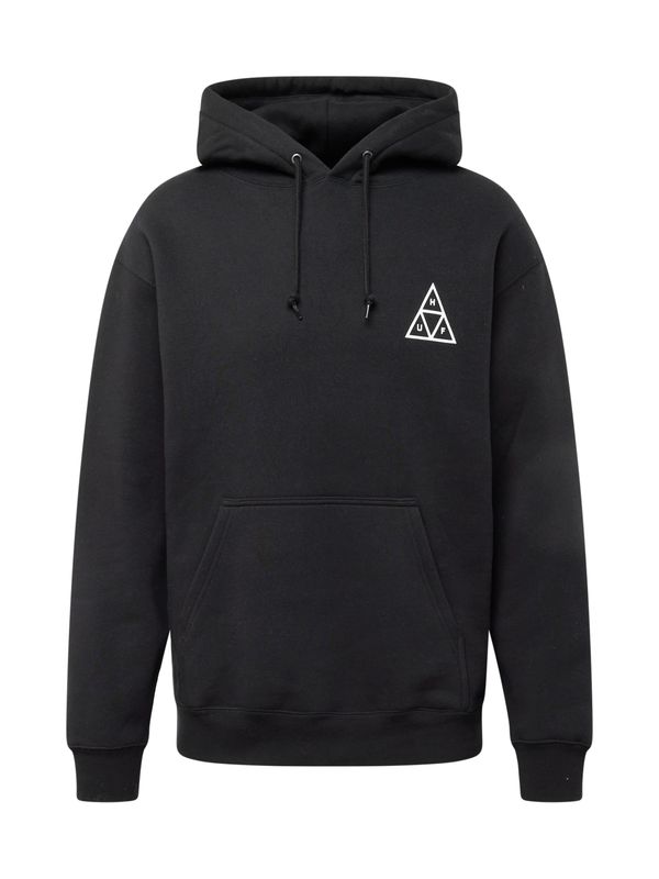 HUF HUF Sweater majica  crna / bijela