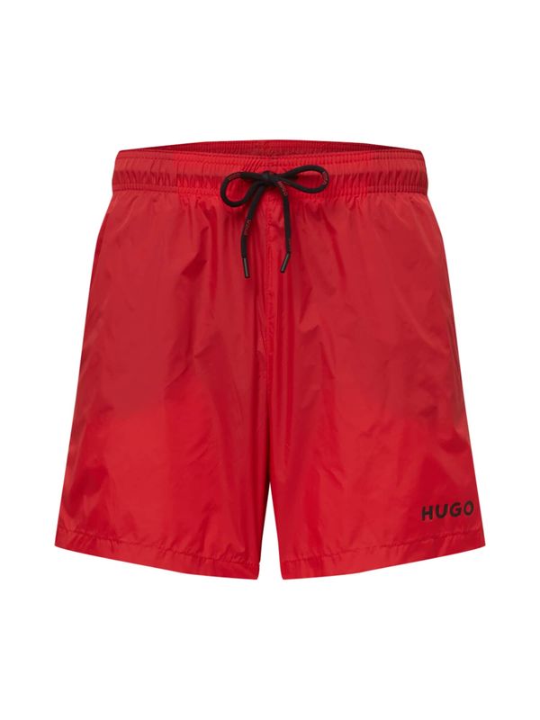 HUGO HUGO Kupaće hlače 'Haiti'  crvena / crna