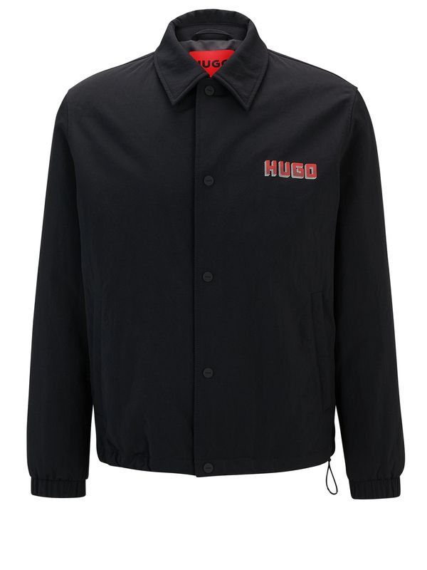 HUGO HUGO Prijelazna jakna 'Borter'  menta / crvena / crna