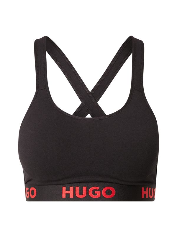 HUGO Red HUGO Red Grudnjak  narančasto crvena / crna