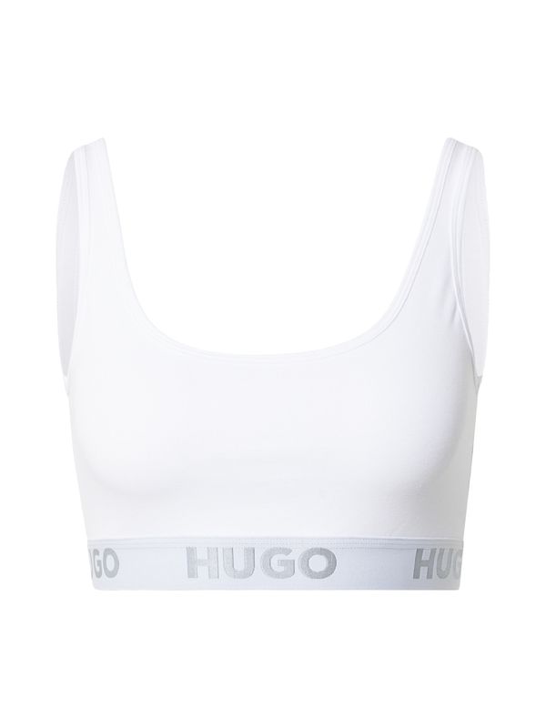 HUGO Red HUGO Red Grudnjak  srebro / prljavo bijela