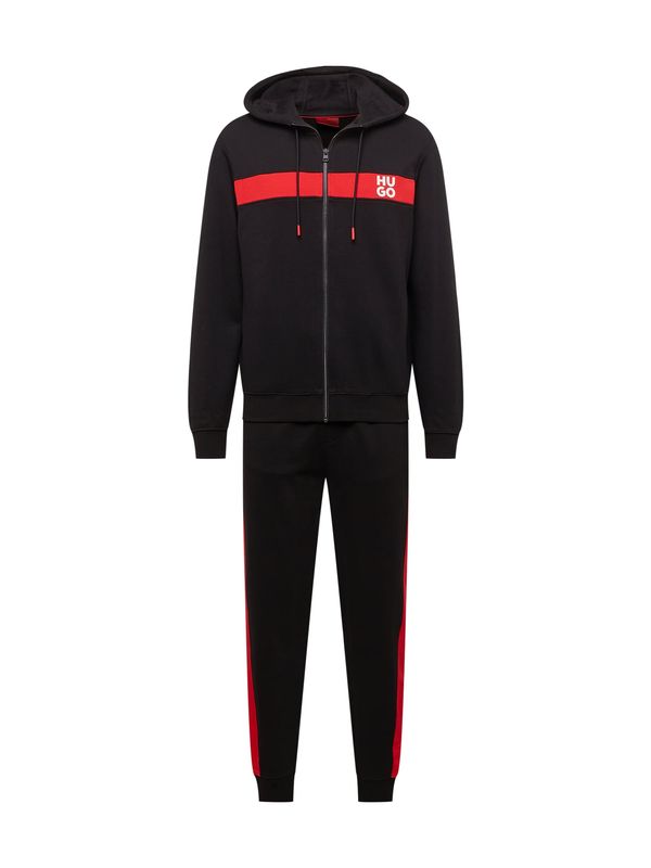 HUGO Red HUGO Red Jogging komplet 'DapieDoaky'  crvena / crna / bijela