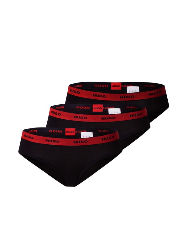 HUGO Red HUGO Red Slip  tamno crvena / crna