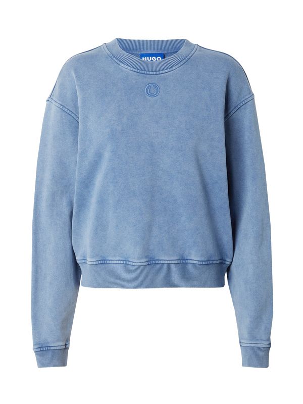 HUGO HUGO Sweater majica 'Delessa'  svijetloplava