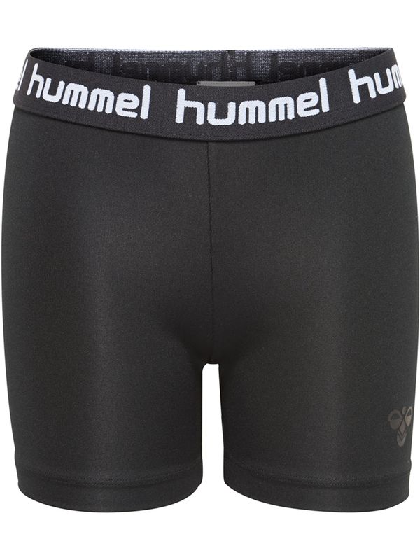 Hummel Hummel Hlače  crna / bijela