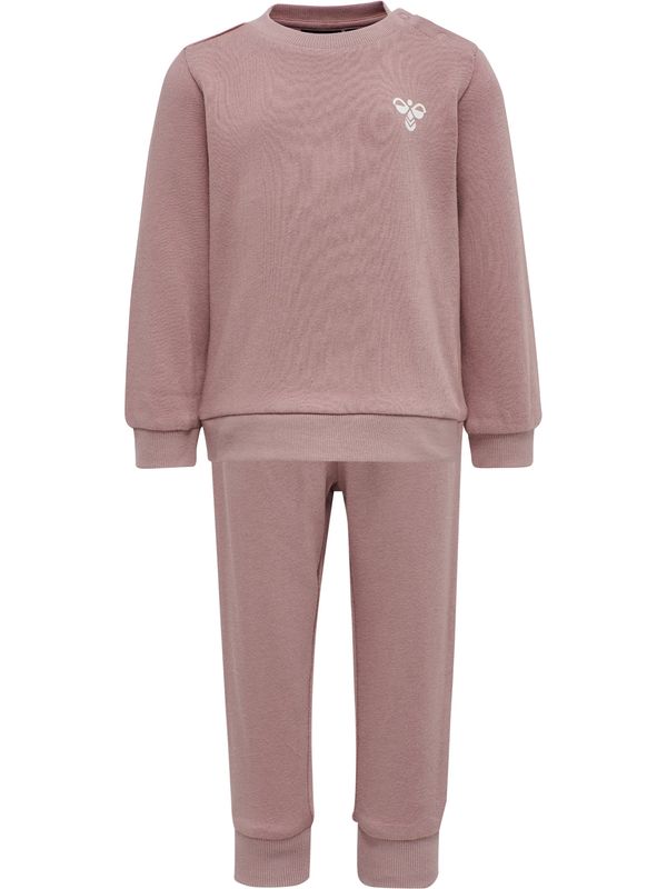 Hummel Hummel Jogging komplet 'Santo'  prljavo roza / bijela