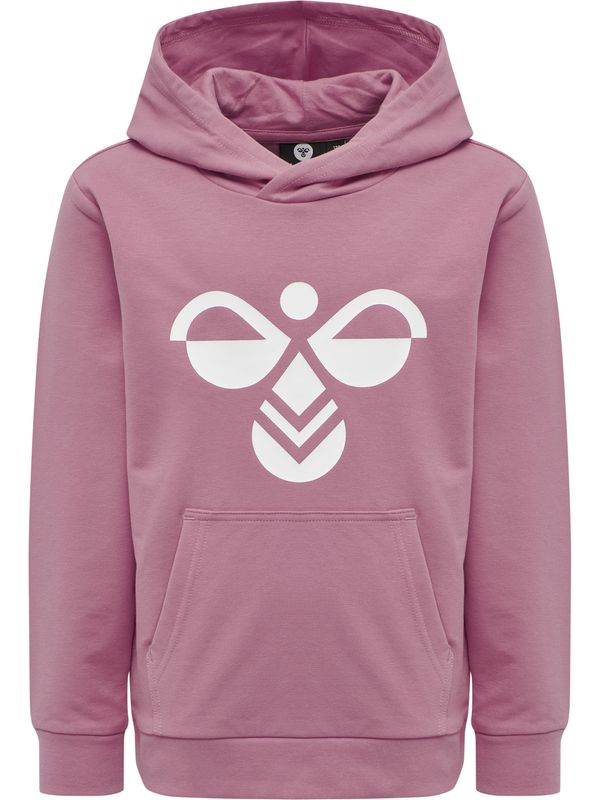 Hummel Hummel Sportska sweater majica 'Cuatro'  tamno roza / bijela
