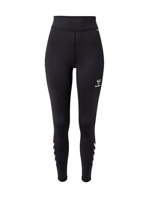 Hummel Hummel Sportske hlače  crna / bijela