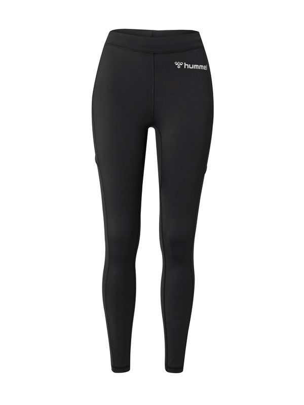 Hummel Hummel Sportske hlače 'RUN'  svijetlosiva / crna