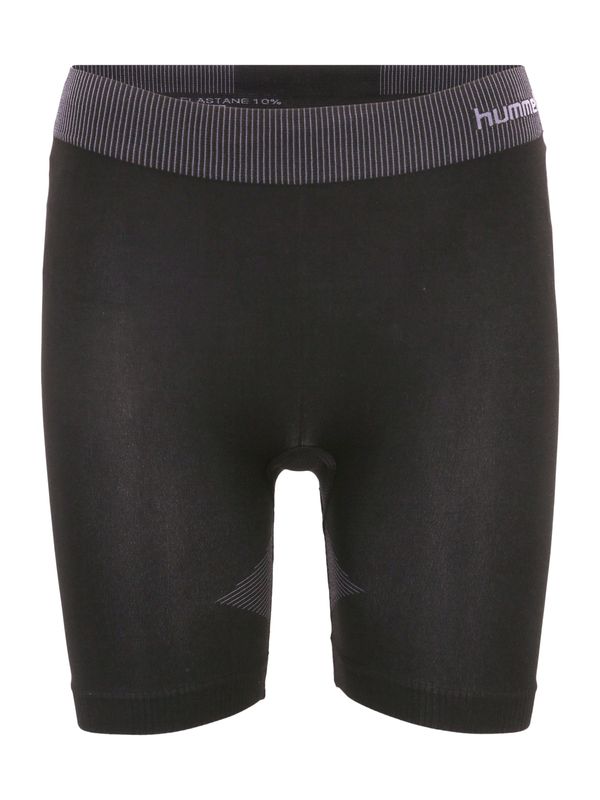 Hummel Hummel Sportske hlače  siva / crna