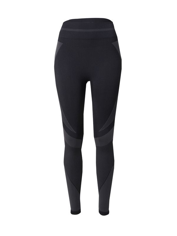 Hummel Hummel Sportske hlače  siva / crna