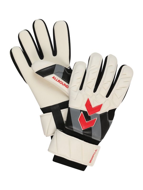 Hummel Hummel Sportske rukavice  tamo siva / crvena / crna / prljavo bijela