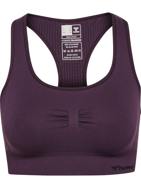 Hummel Hummel Sportski grudnjak  šljiva / crna