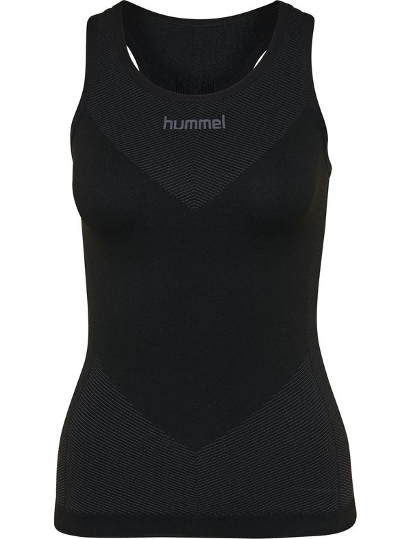 Hummel Hummel Sportski top 'First'  siva / crna