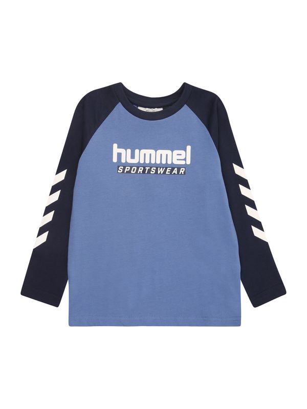 Hummel Hummel Tehnička sportska majica  plava / mornarsko plava / bijela