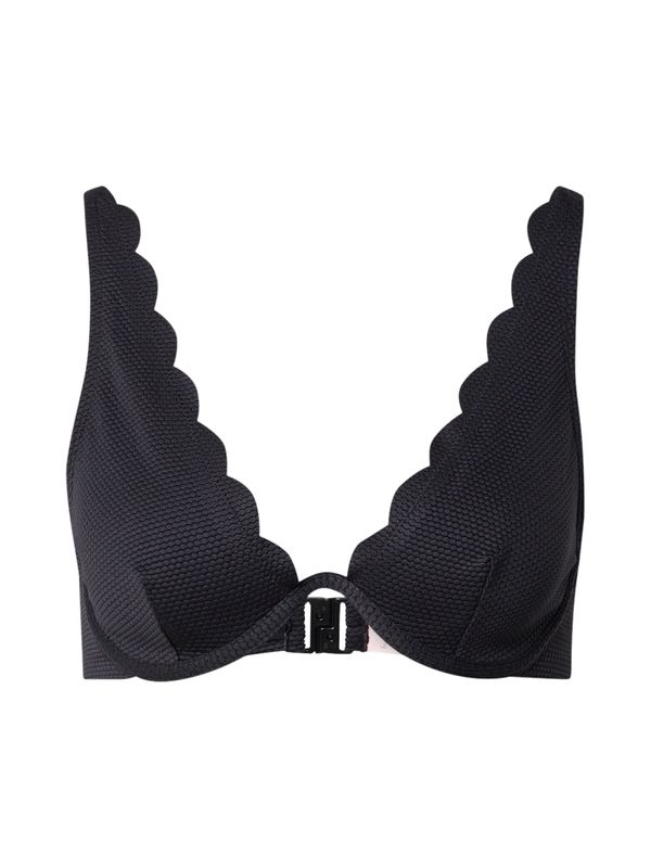Hunkemöller Hunkemöller Bikini gornji dio 'Scallop'  crna