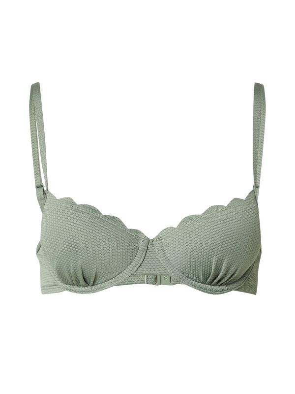 Hunkemöller Hunkemöller Bikini gornji dio 'Scallop'  pastelno zelena