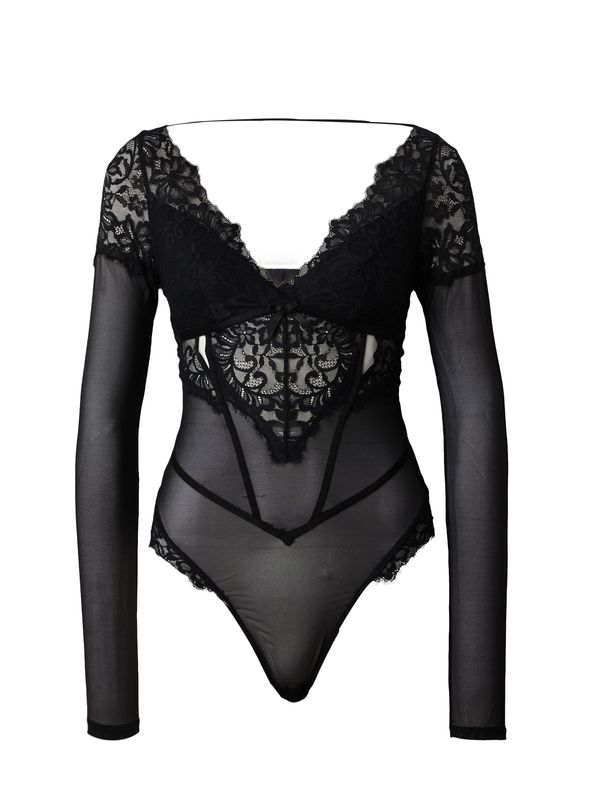 Hunkemöller Hunkemöller Bodi 'Astrid'  crna
