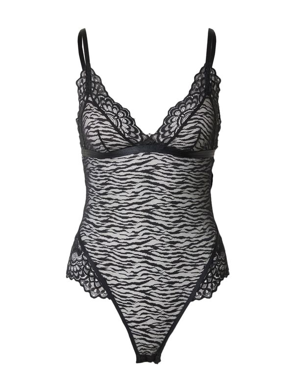 Hunkemöller Hunkemöller Bodi 'Misio'  crna