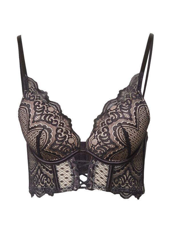 Hunkemöller Hunkemöller Grudnjak 'Lotta'  crna