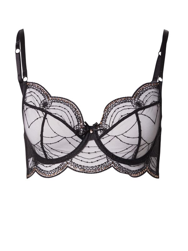 Hunkemöller Hunkemöller Grudnjak 'Ruby'  crna