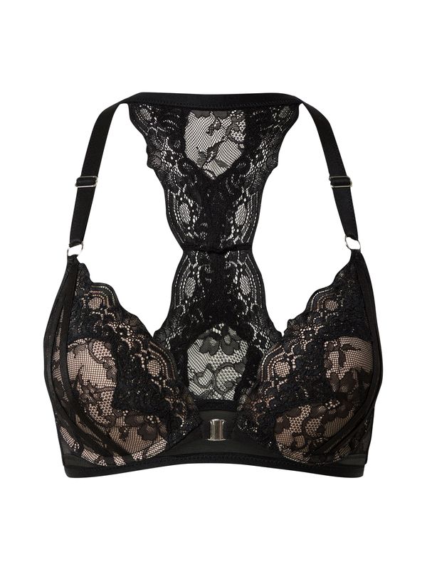 Hunkemöller Hunkemöller Grudnjak 'Sienna'  bež / crna