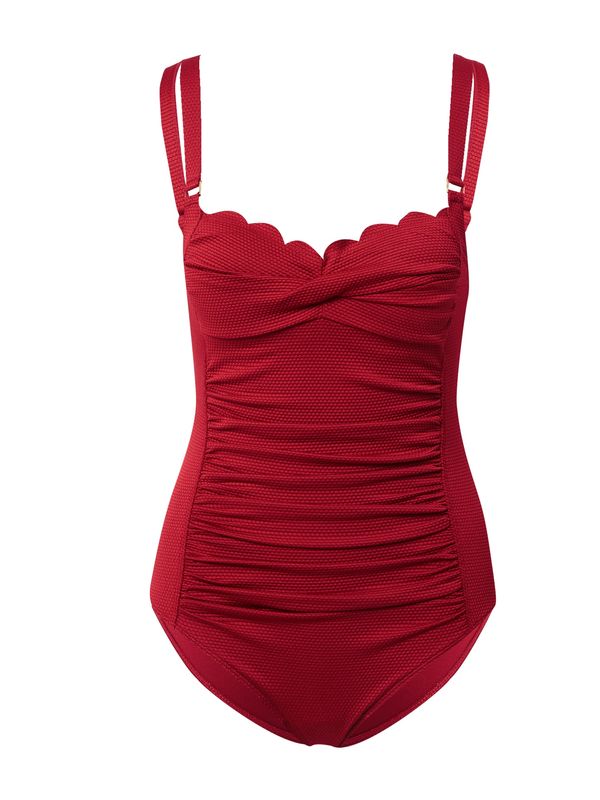 Hunkemöller Hunkemöller Jednodijelni kupaći kostim  karmin crvena