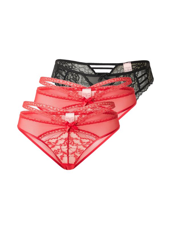 Hunkemöller Hunkemöller Slip  crvena / crna