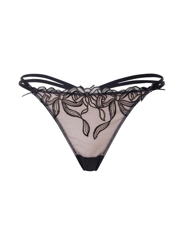 Hunkemöller Hunkemöller Tanga gaćice  crna