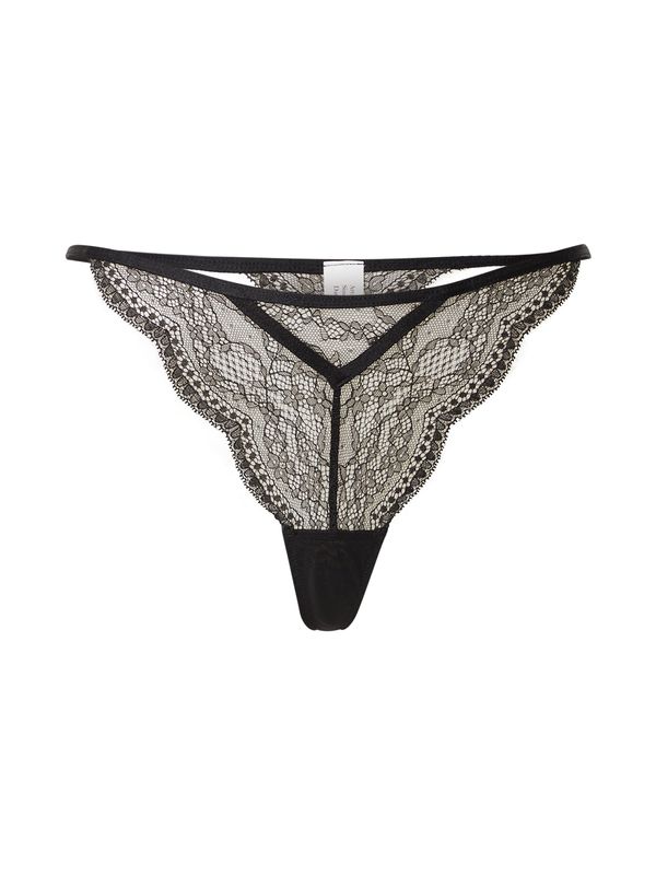 Hunkemöller Hunkemöller Tanga gaćice 'Isabelle'  crna