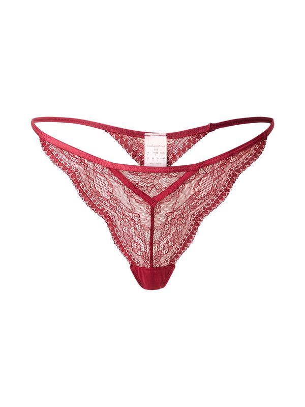 Hunkemöller Hunkemöller Tanga gaćice 'Isabelle'  jarko crvena