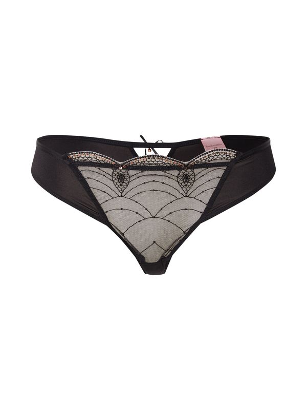 Hunkemöller Hunkemöller Tanga gaćice 'Ruby'  crna
