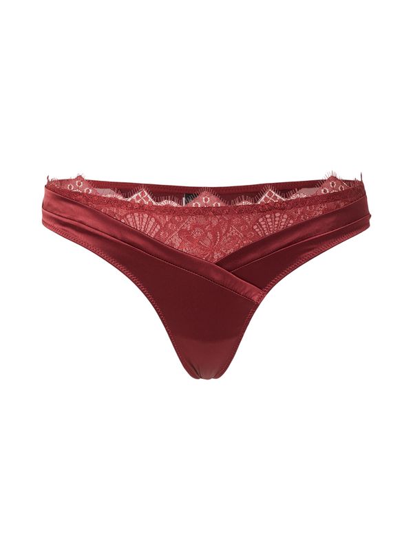 Hunkemöller Hunkemöller Tanga gaćice 'Zoe'  karmin crvena