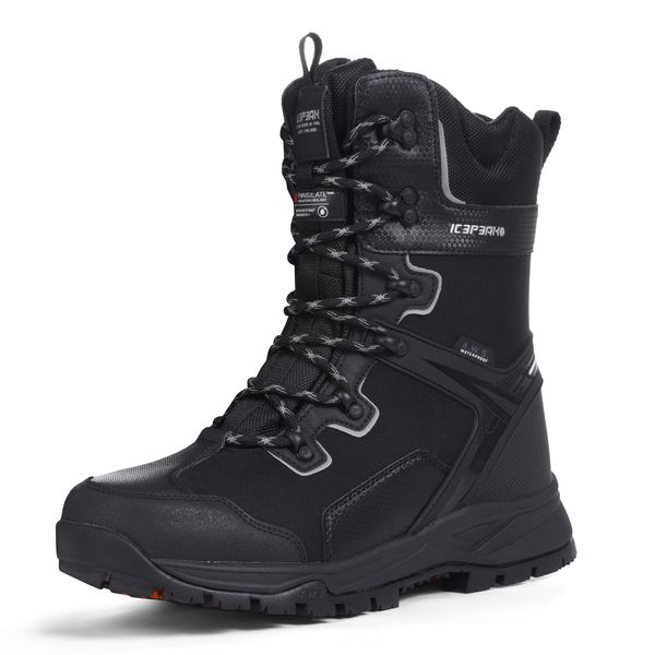 ICEPEAK ICEPEAK Čizme za snijeg 'Arlon Ms'  crna