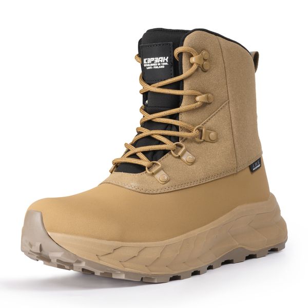 ICEPEAK ICEPEAK Ležerne čizme 'Aitoo'  svijetlosmeđa / crna