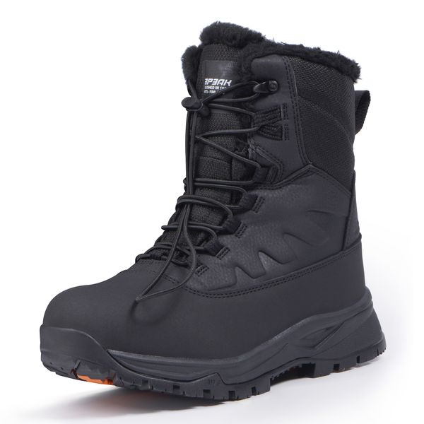 ICEPEAK ICEPEAK Ležerne čizme 'Alofi'  crna / bijela